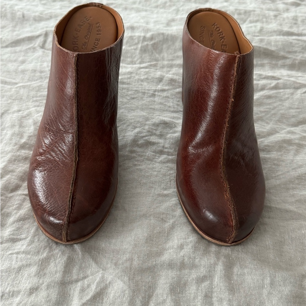 Kork-Ease Sagano Leather Mules 9